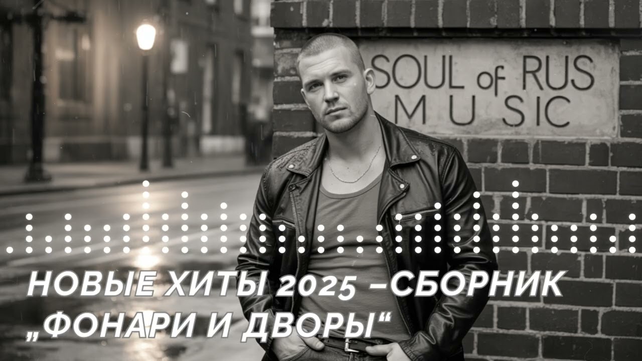 Новые хиты 2025: сборник «Фонари и дворы» — душевная русская музыка 🌙
