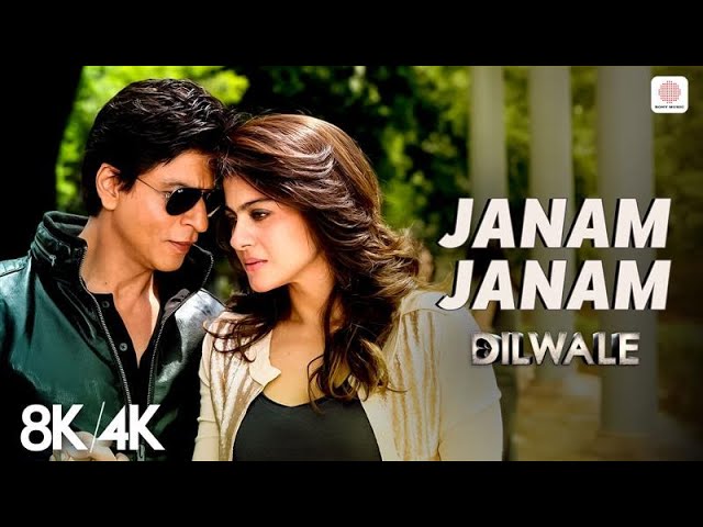 Janam Janam - Stunning 8K/4K Music Video | Shahrukh Khan & Kajol’s Romantic Classic