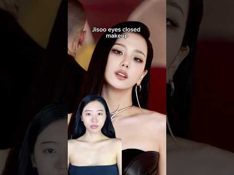 What are your thoughts on Jisoo eyes closed? #jisoo #eyesclosed #makeup #jooshica