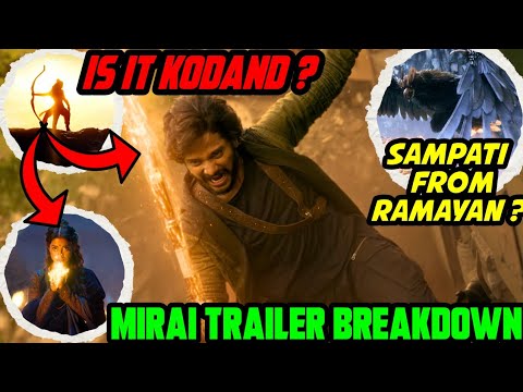 Kya Mirai Ka Staff Prabhu Shree Ram ka Kodand h ? Mirai Trailer Breakdown