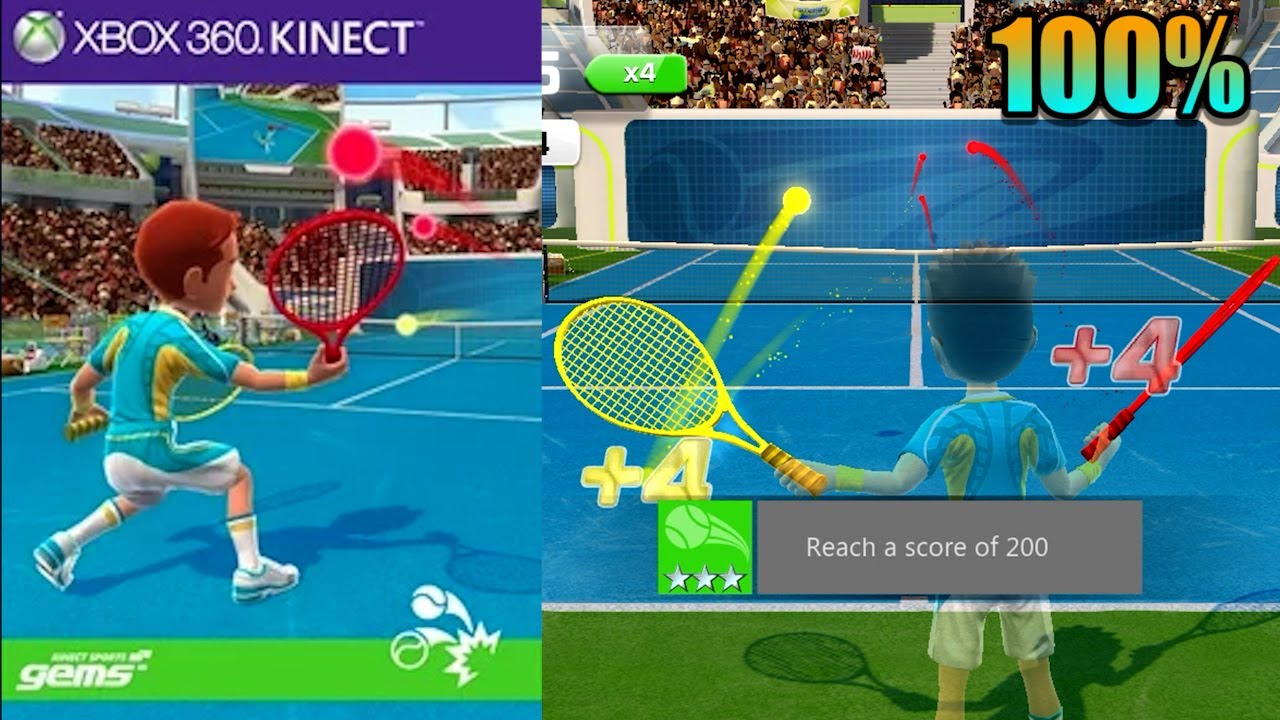 Kinect Sports Gems: Reaction Rally [124] 100% Xbox 360 Longplay