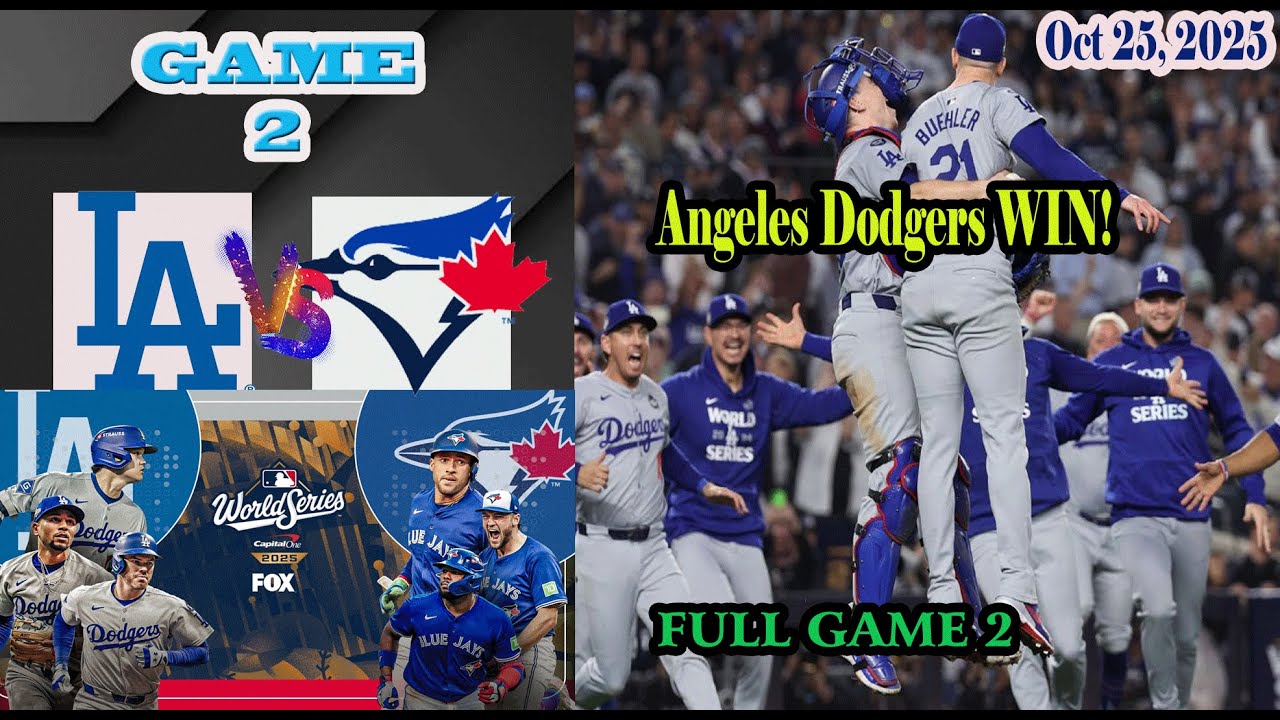 Full Highlights: Dodgers vs Blue Jays Game 2 | 2025 World Series ๐บ