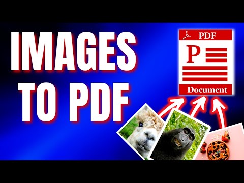 How To Convert Multiple Images To One PDF File Without Any Software
