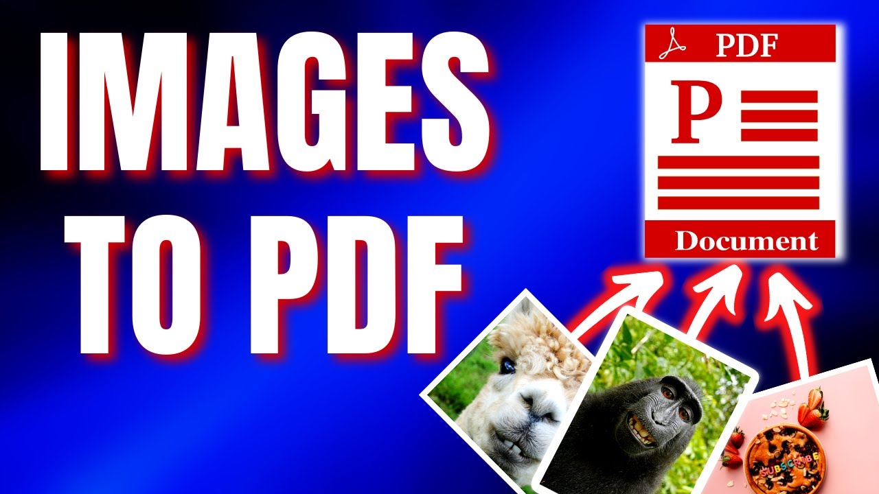 Convert Multiple Images to a Single PDF File Without Software