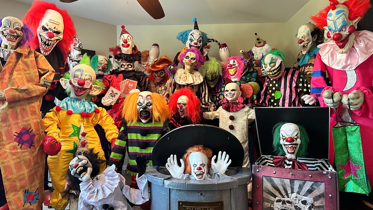 Complete Spirit Halloween Clown Collection 🤡