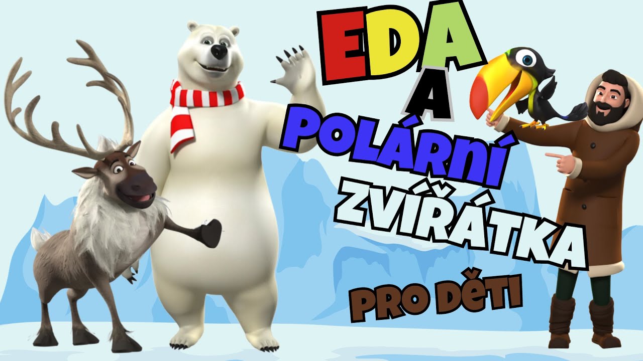 Polární zvířátka pro děti | Divoká zvířata - 2 díl | vzdělávací video pro děti