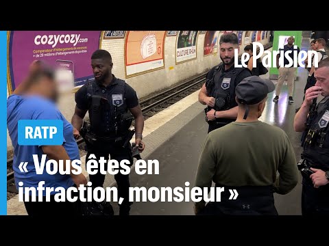 Musculation, conseils et contraventions : immersion avec le service de sécurité de la RATP