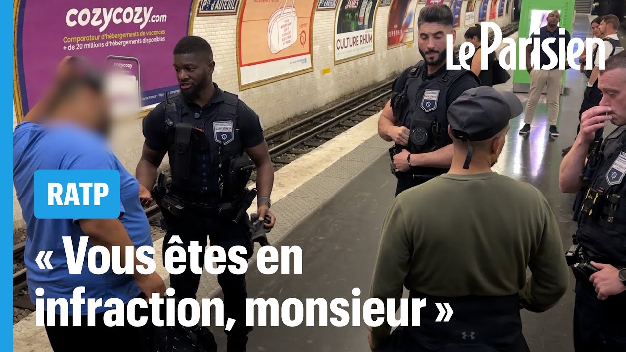 Musculation, conseils et contraventions : immersion avec le service de sécurité de la RATP