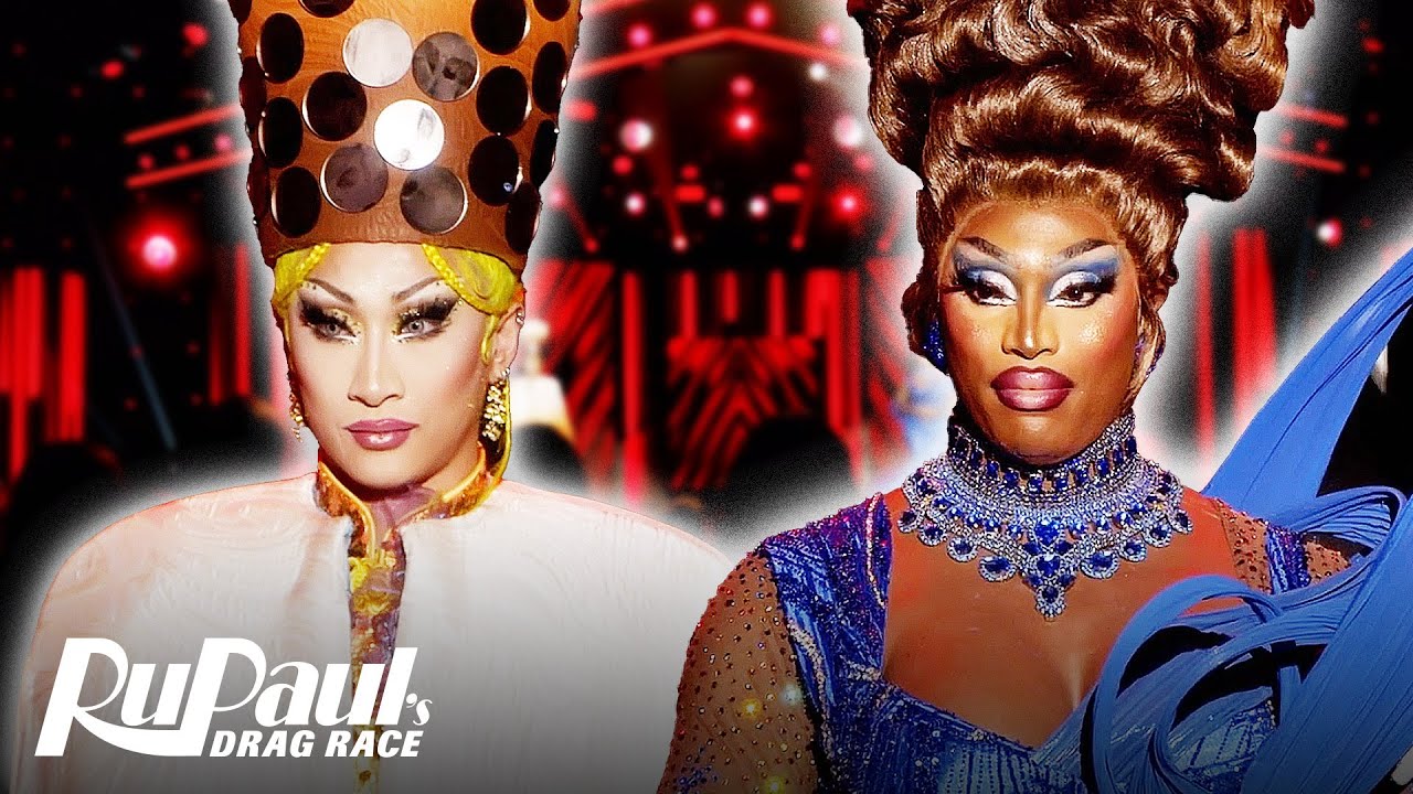 Nymphia Wind & Sapphira Cristál Compete in Lip Sync for the Crown on RuPaul’s Drag Race