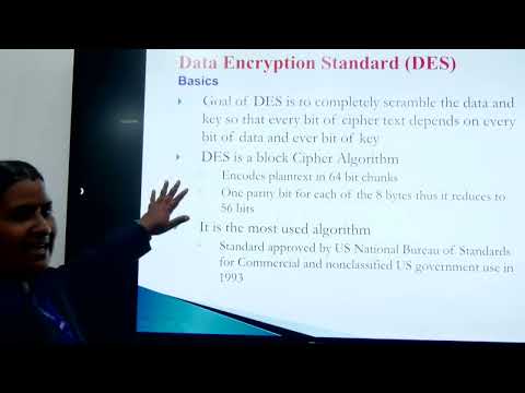 Lecture on Cryptography and Network Security | Prof. M. Ambika | JJCET