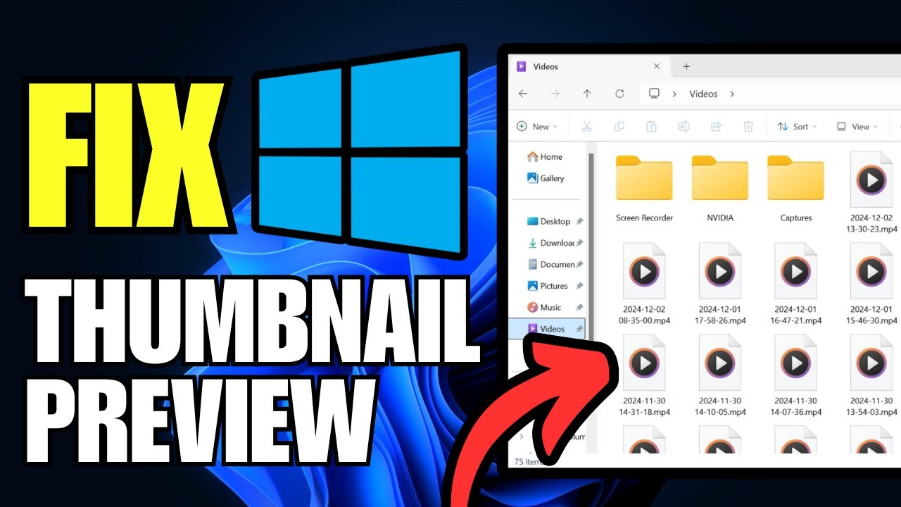 Fix Missing Thumbnails in Windows 11 🖼️