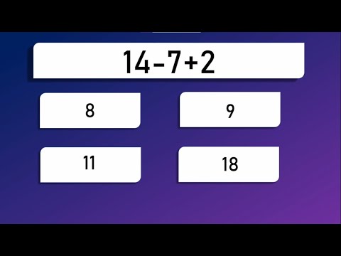 QUIZ DA ADIÇÃO E SUBTRAÇÃO -  Vamos Treinar com essas 15 multiplicações