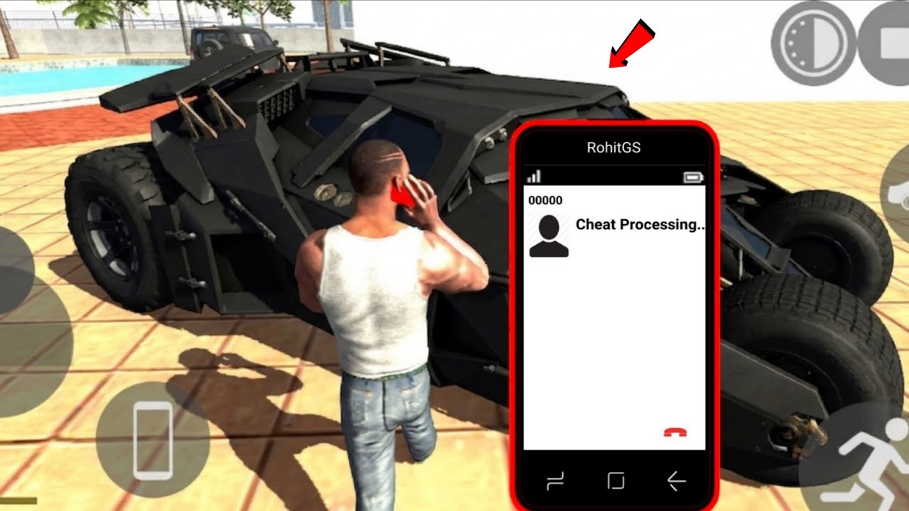 BATMAN CAR CHEAT CODE in Indian Bike Driving 3D | Indian Bike Driving 3D NEW UPDATE