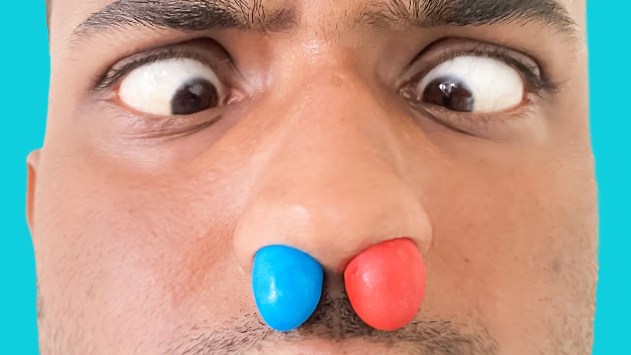 M&M's Stuck in Nose π | Funny Shorts