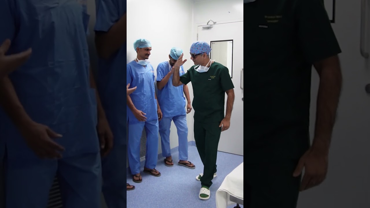 OT Entry Before Urolift by Dr. Ashish Saini 🩺