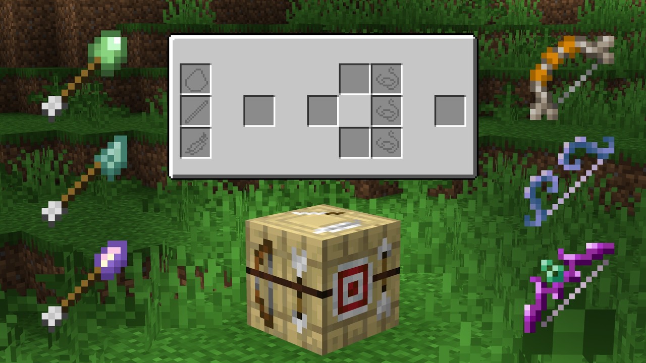 Enhance Archery with Fletching Table in Minecraft π―