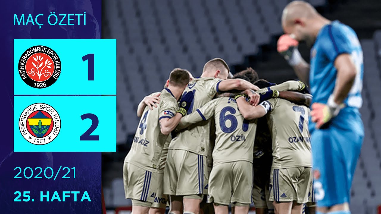 Fenerbahçe 2-1 Karagümrük | 25. Hafta 2020/21 ⚽