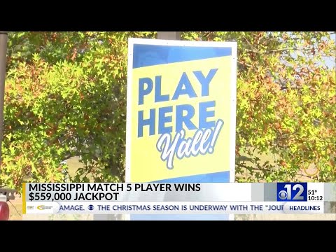 Mississippi Match 5 player wins $559,000 jackpot