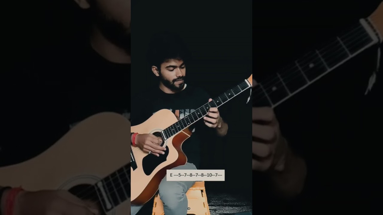 Kabhi Jo Badal - Single String Guitar Tabs 🎸