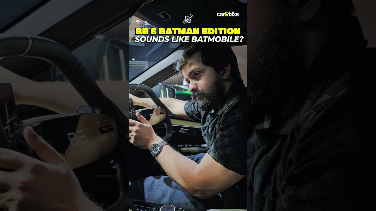 BE 6 Batman Edition: EV Sounds Like Batmobile 🦇