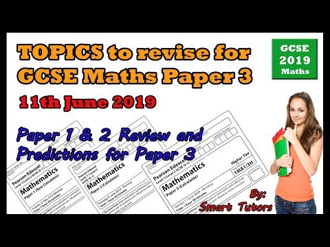 GCSE Maths Edexcel Higher Paper 3 (11th June 2019) Review and Predictions