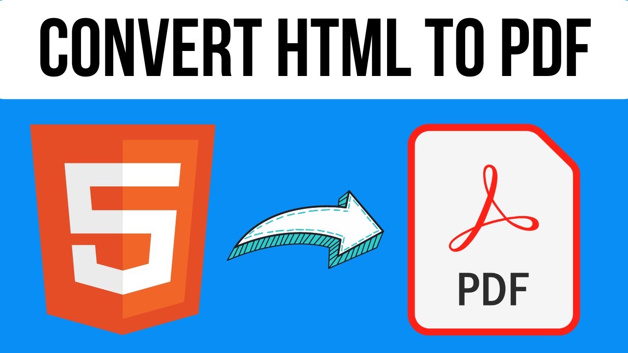 Simple Guide: Convert HTML to PDF Easily 🖥️