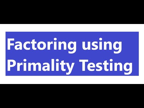 Factoring using Primality Testing Algorithms - is it possible?
