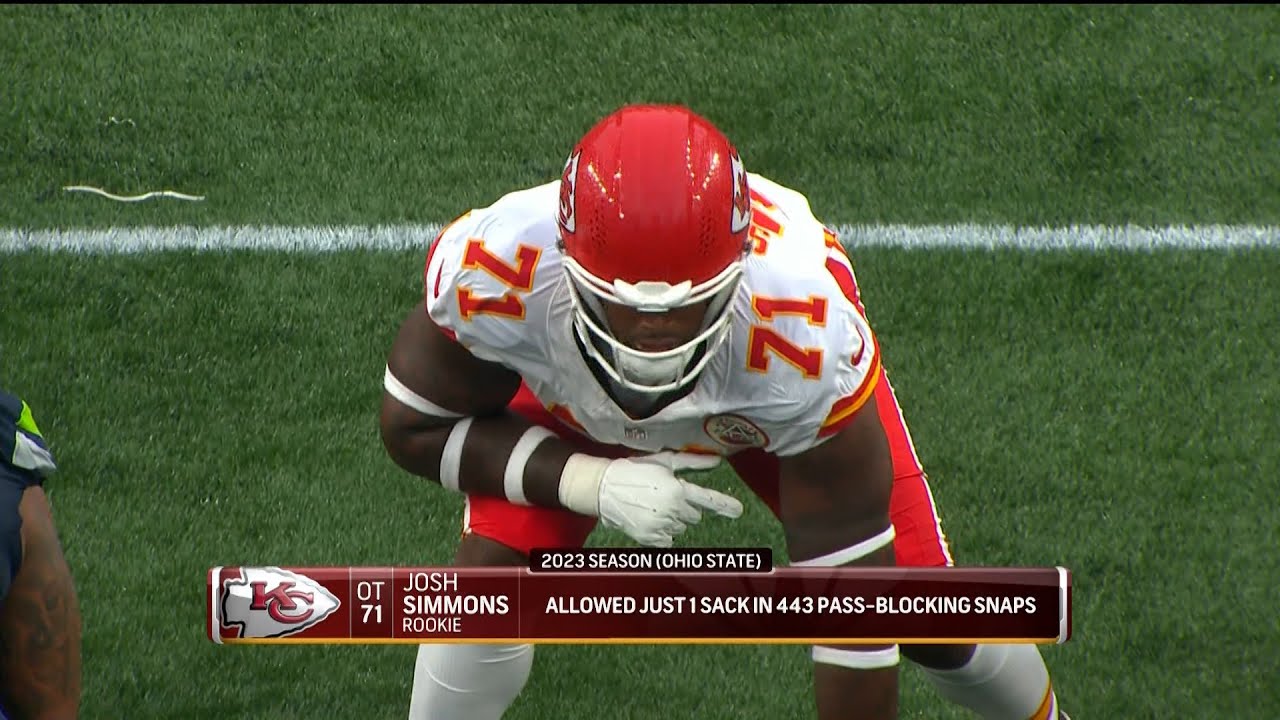 All 11 Snaps of Josh Simmons' Debut at Left Tackle for the Chiefs in Week 2 Preseason π
