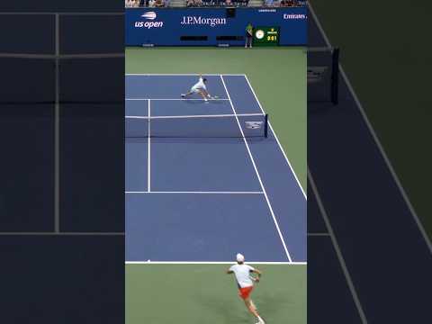 Alcaraz’s CRAZY volley against Sinner 🔥