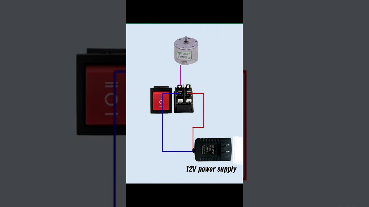 Stepper & Reverse Motor Control Wiring ๐ ๏ธ