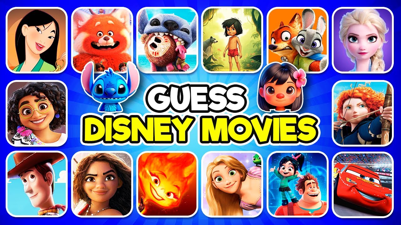 Guess the DISNEY MOVIE by the SONG 🎵 Lilo & Stitch, Encanto, Frozen and more