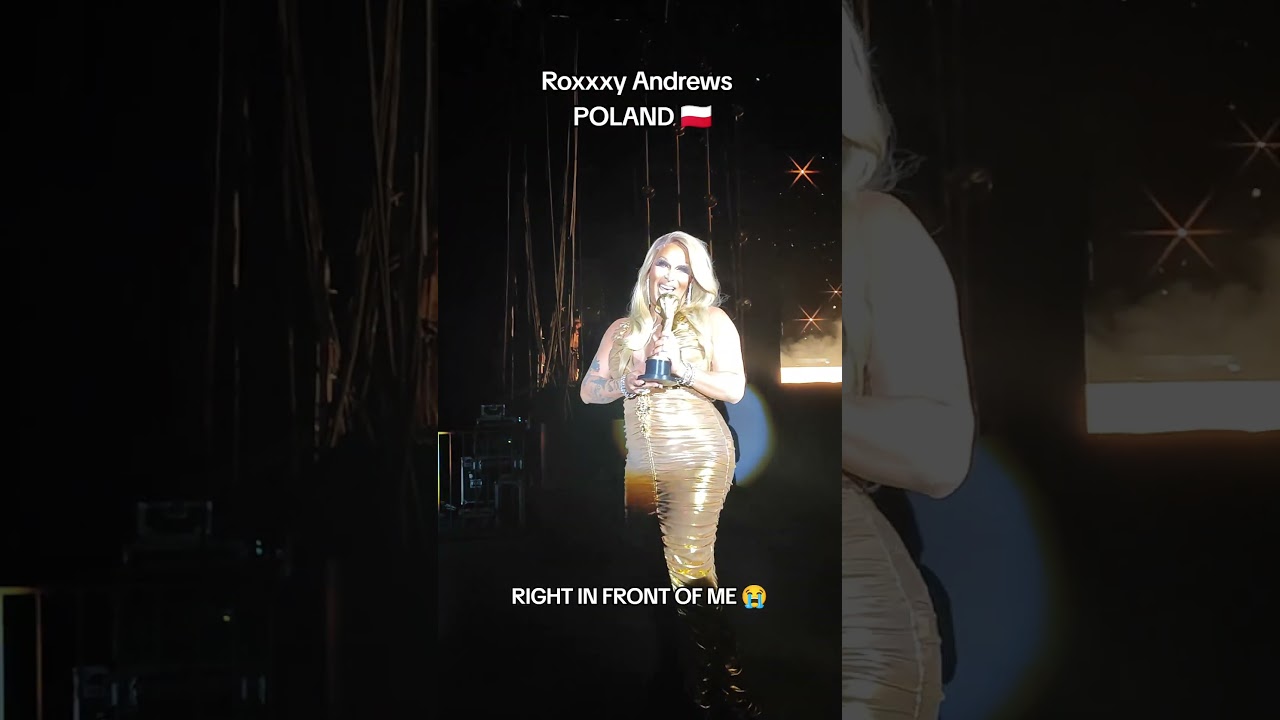 Roxxxy Andrews Poses for Camera in Poland