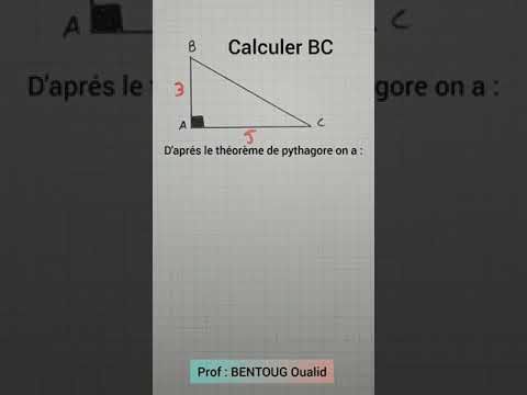 Théorème de Pythagore en bref 📐