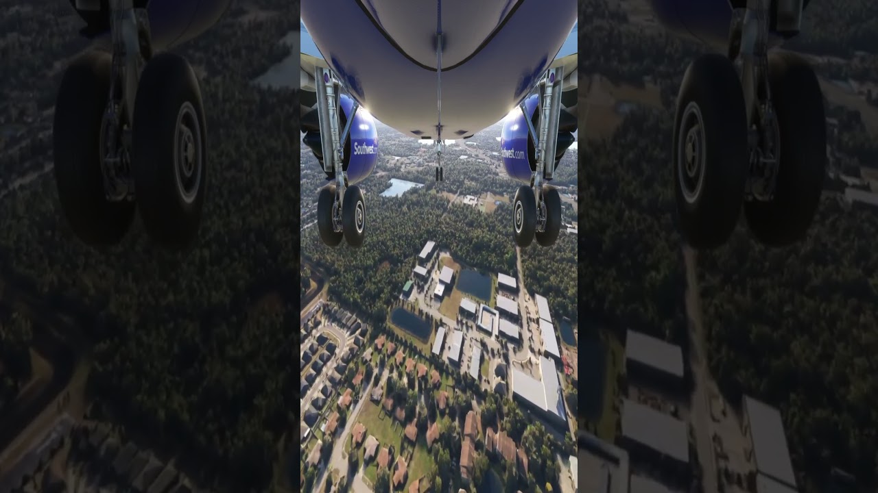 Most beautiful Landing Orlando International Airport