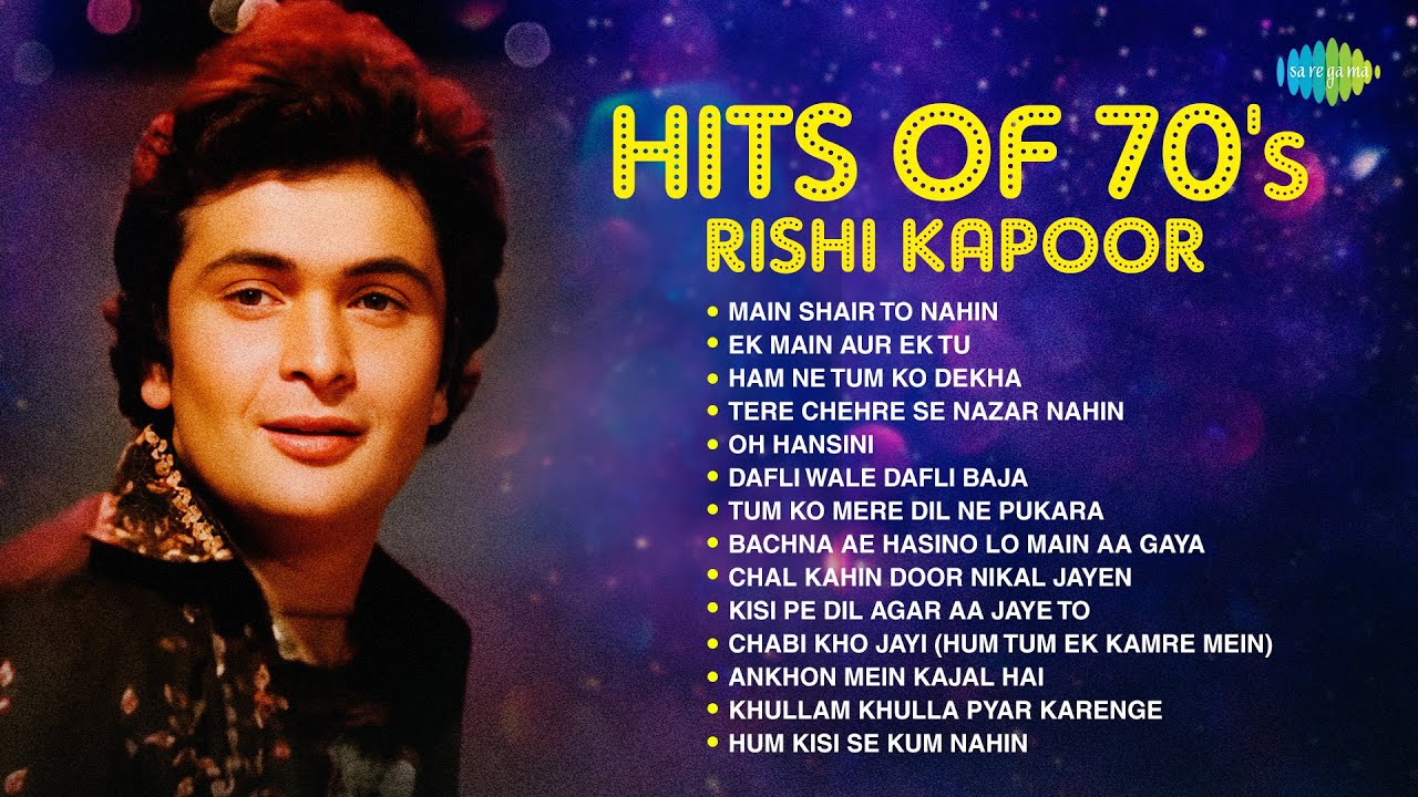 70s Rishi Kapoor Hits | Main Shair To Nahin 🎶
