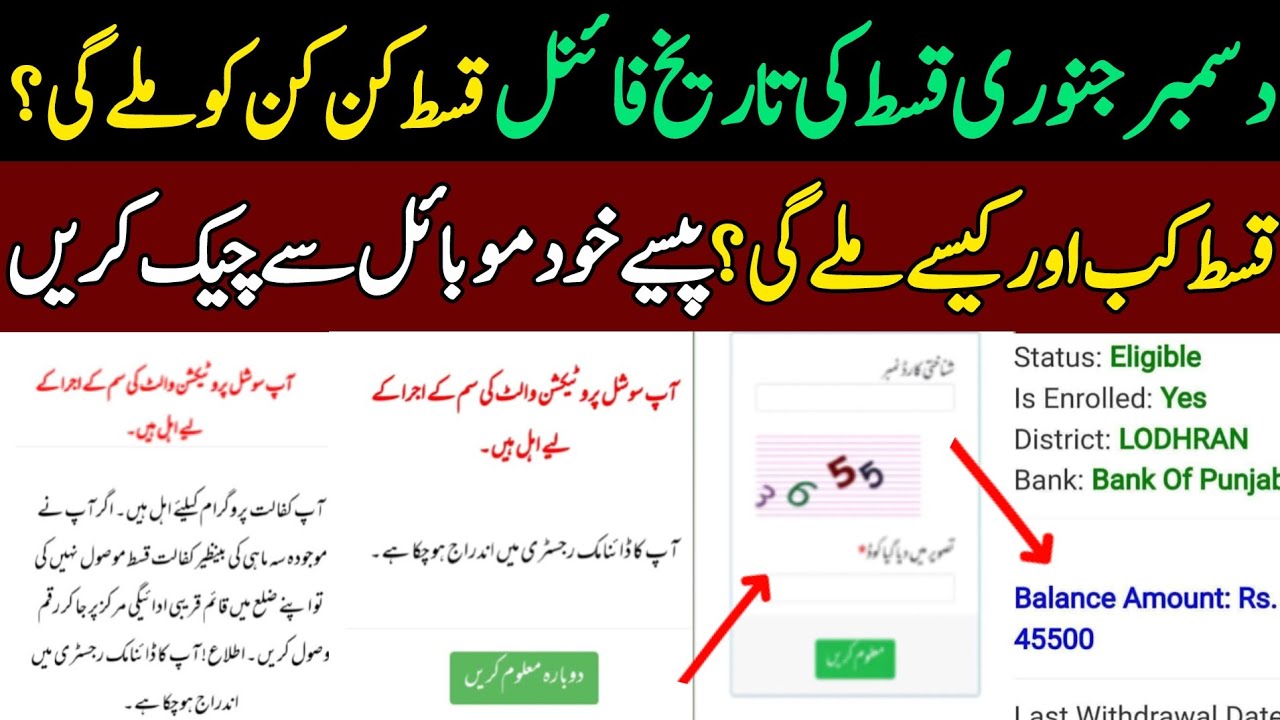 8171 Portal & BISP Payment Updates 2026