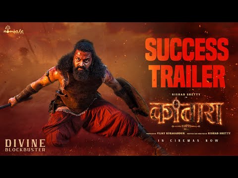 Kantara Chapter 1 Hindi Success Trailer | Rishab Shetty, Rukmini Vasanth | Hombale films