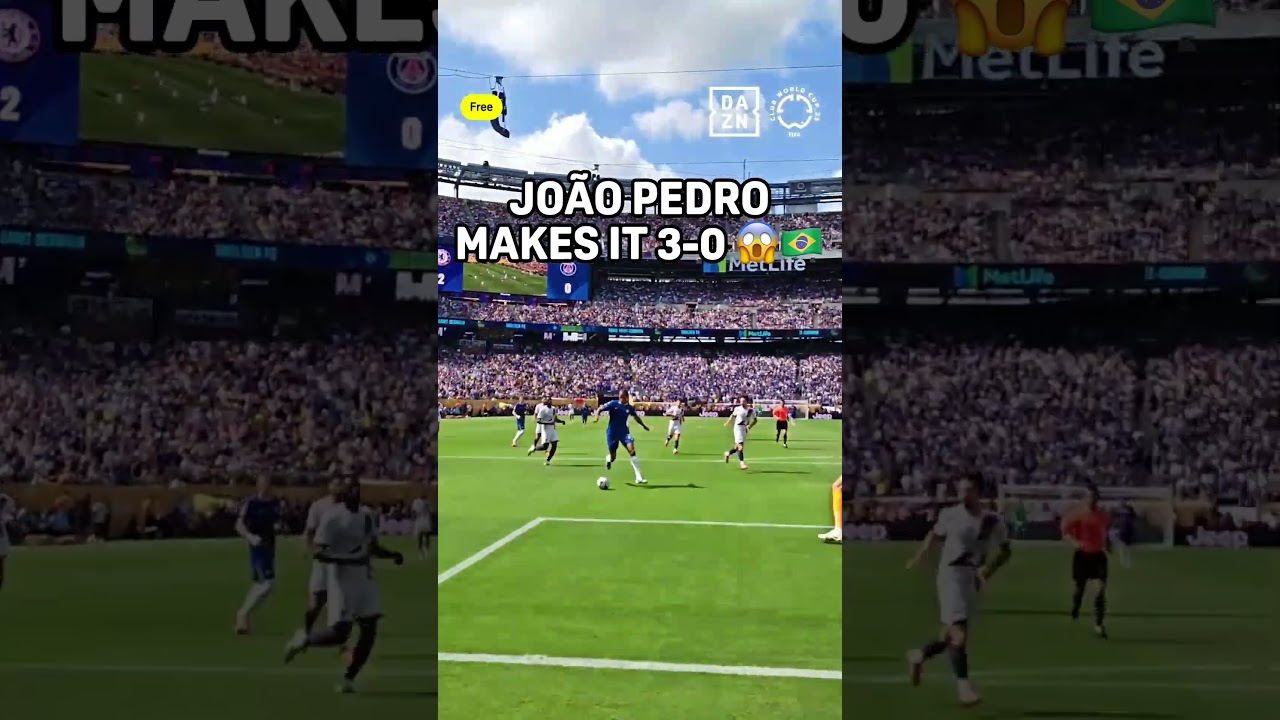 João Pedro's Stunning Goal Sends Chelsea 3-0 Ahead! ⚽