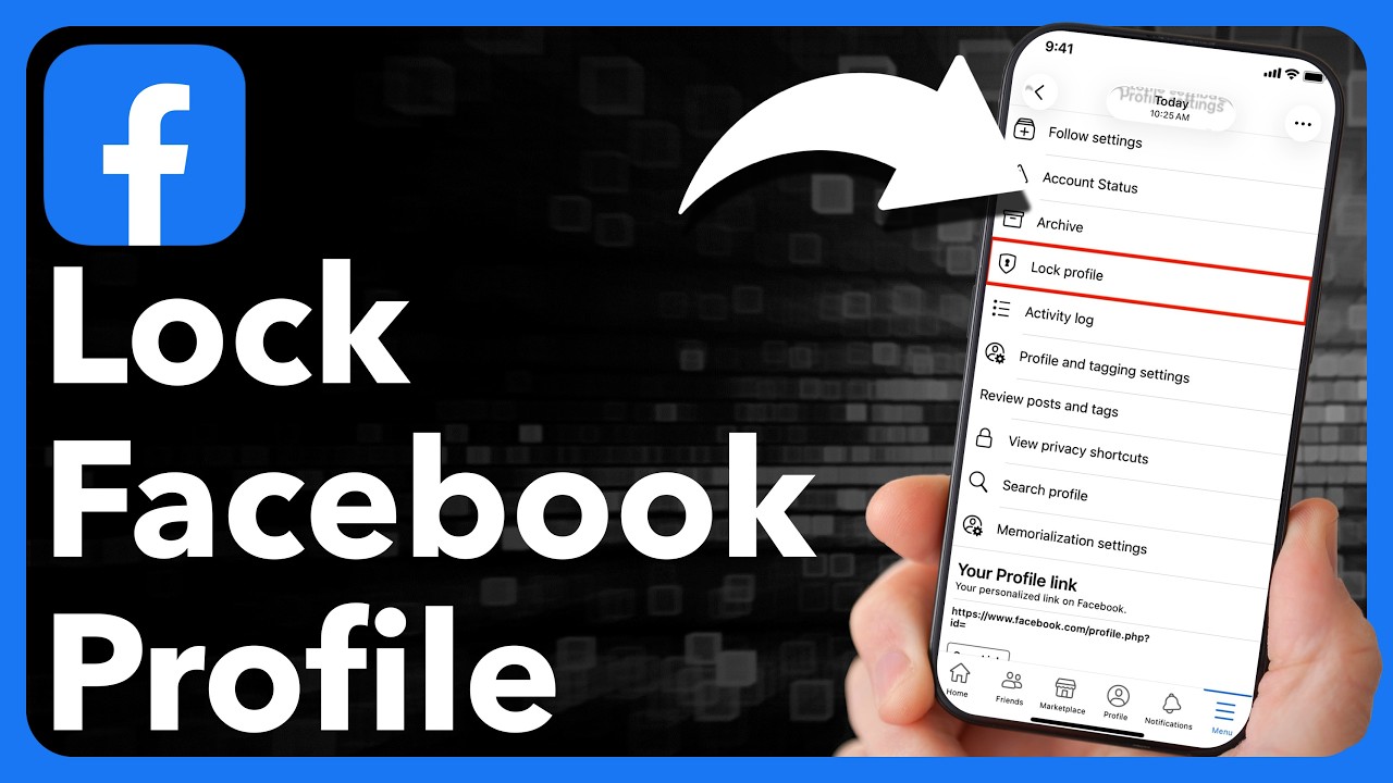 Lock Your Facebook Profile Easily 🔒