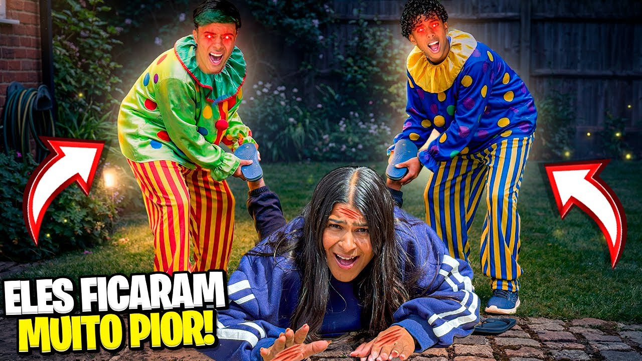 Estêvão e Gabriel: Versão Maligna! 😱 (Parte 2)