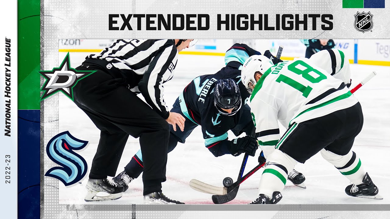 Dallas Stars vs. Seattle Kraken Mar 11, 2023 HIGHLIGHTS
