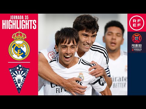 Resumen #PrimeraFederación | RM Castilla 3-2 Marbella CF | Jornada 35 | Temporada 2024/25