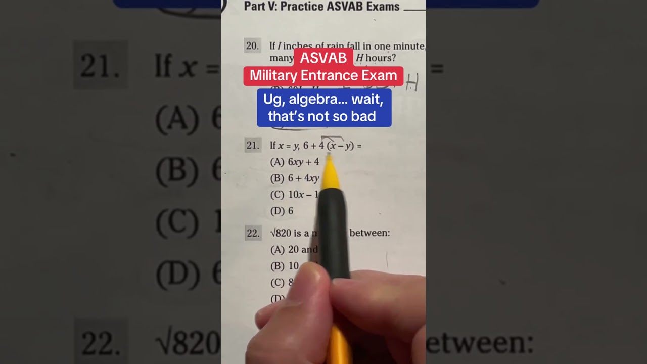 ASVAB Practice - Math Knowledge 21