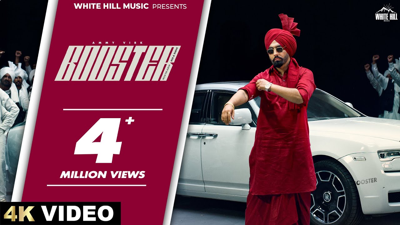 Ammy Virk's 'Booster' Official Video | New Punjabi Song 2025 | White Hill Music πΆ