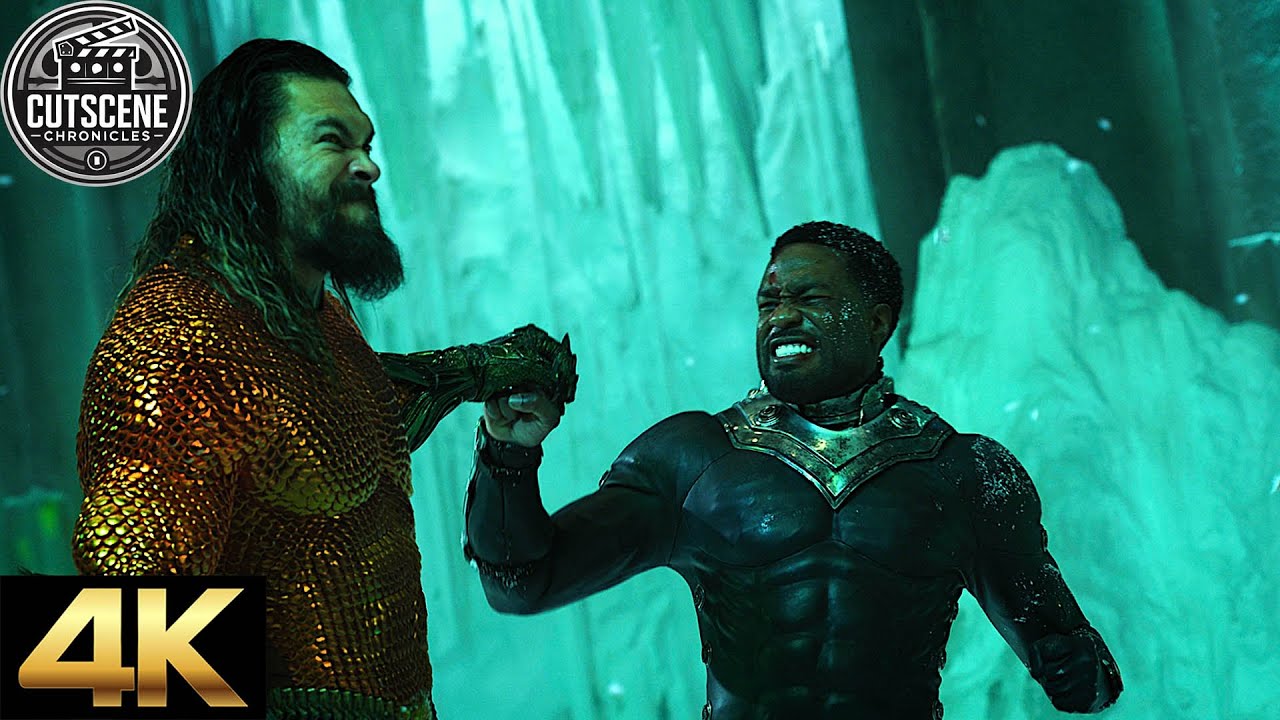 Aquaman vs. Black Manta Final Fight in 4K UHD