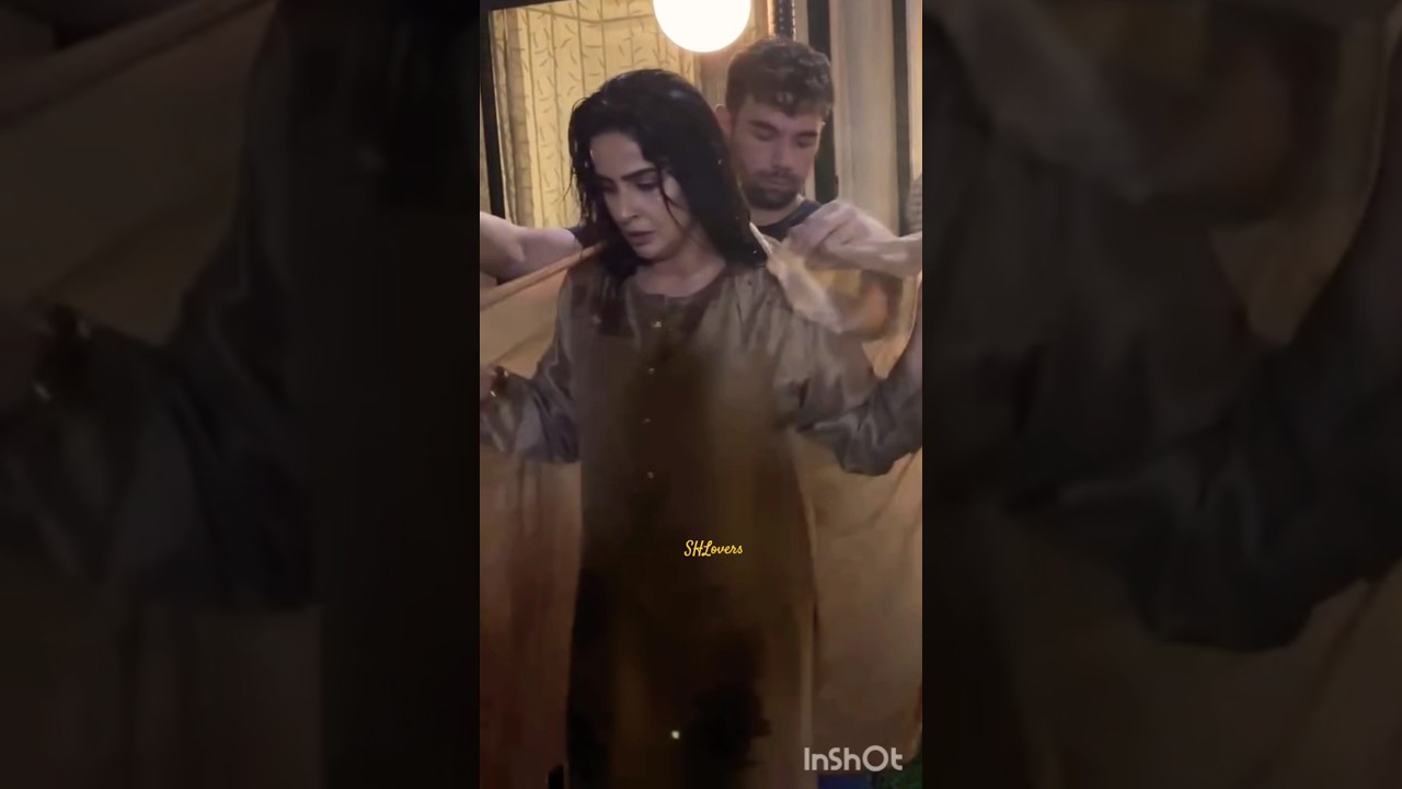 Behind-the-Scenes of Saba Qamar's Rap Scene with Faisal Qureshi 🎬