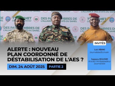 Alerte : nouveau plan coordonné de déstabilisation de l'AES? Partie 2