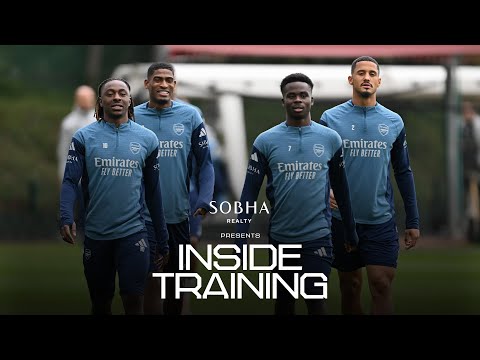 CARABAO CUP READY 👊 | INSIDE TRAINING | Our Gunners prepare for Port Vale