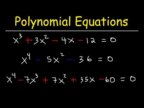 Solving Polynomial Equations Through Factoring and Synthetic Division