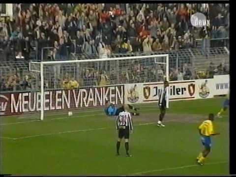 STVV-Antwerp 1-0 en STVV-Charleroi 2-1 in 2002-2003